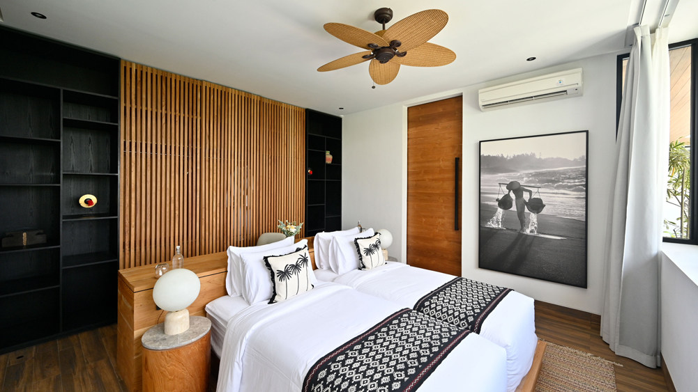 Elite Havens - Villa Nica Bali Indonesia - Cosy twin guest bedroom